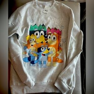 Teen Bluey sweatshirt